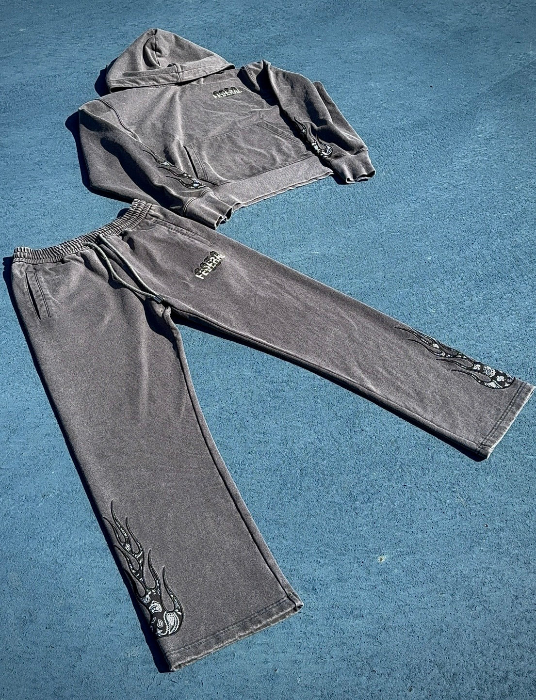 Federal Reserve "QGTM'' Flared Sweatpants